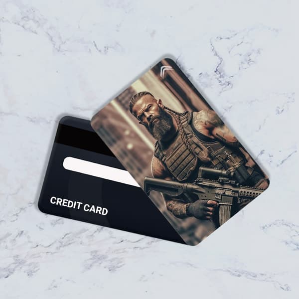 استیکر کارت بانکی مدل کالاف دیوتی کد CAF52-K