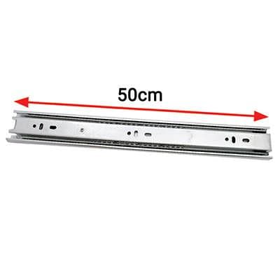 ریل ساچمه ای سه تیکه 50 سانتی متری