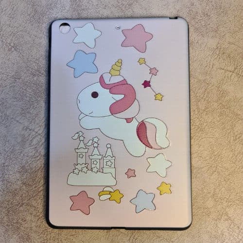 قاب طرح دار تبلت سامسونگ Tab A8 10.5 SM-X205 طرح اسب تک شاخ