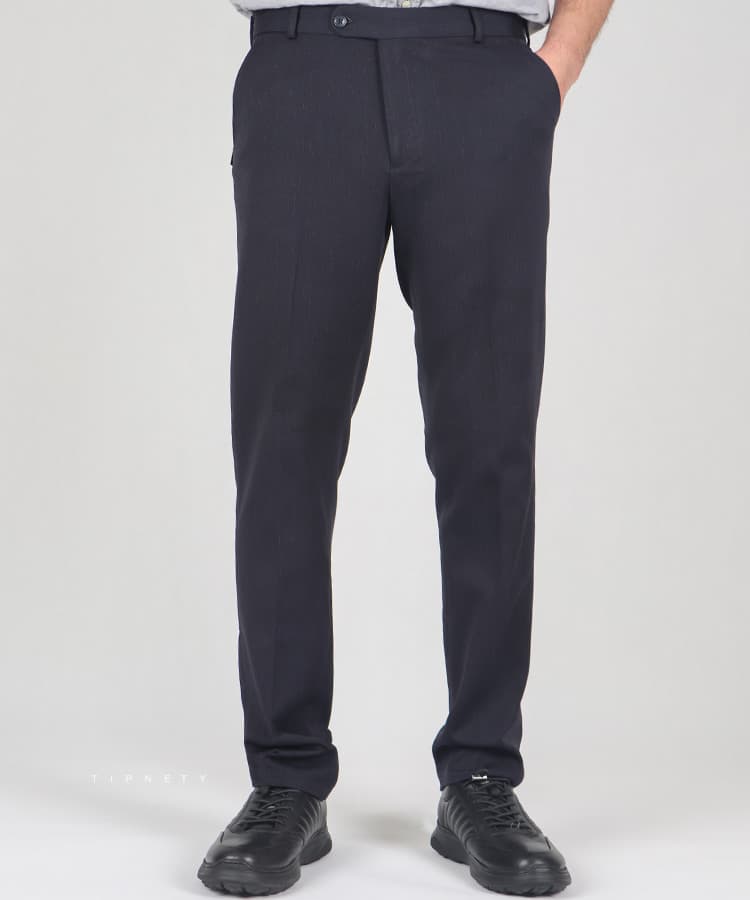 شلوار پارچه ای مردانه راسته ساده 0902