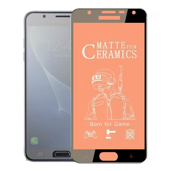 گلس سرامیکی مات سامسونگ J5 Prime مشکی