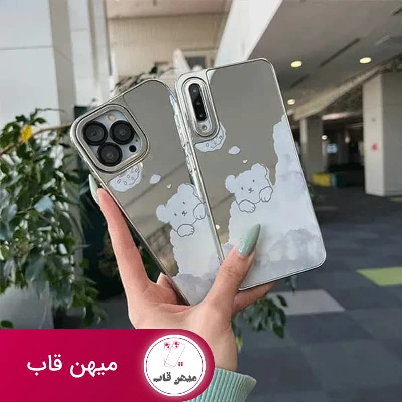 قاب گوشی آیفون خرس ابری - کد (۱۲۷۳۶)