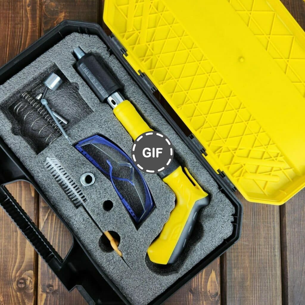 تفنگ میخ کوب دستی اینتیمکس مدل 0730