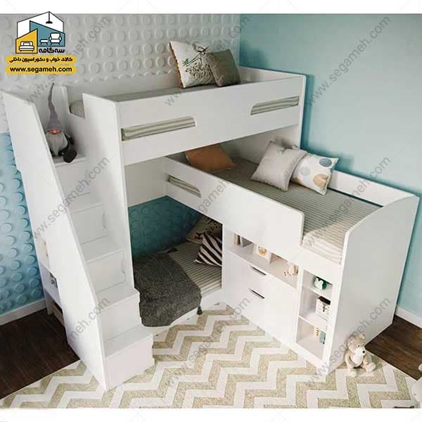 تخت خواب سه طبقه کد BTDP07
