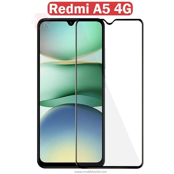 محافظ صفحه شیشه ای Full Tempered Glass | Xiaomi Redmi A5 4G