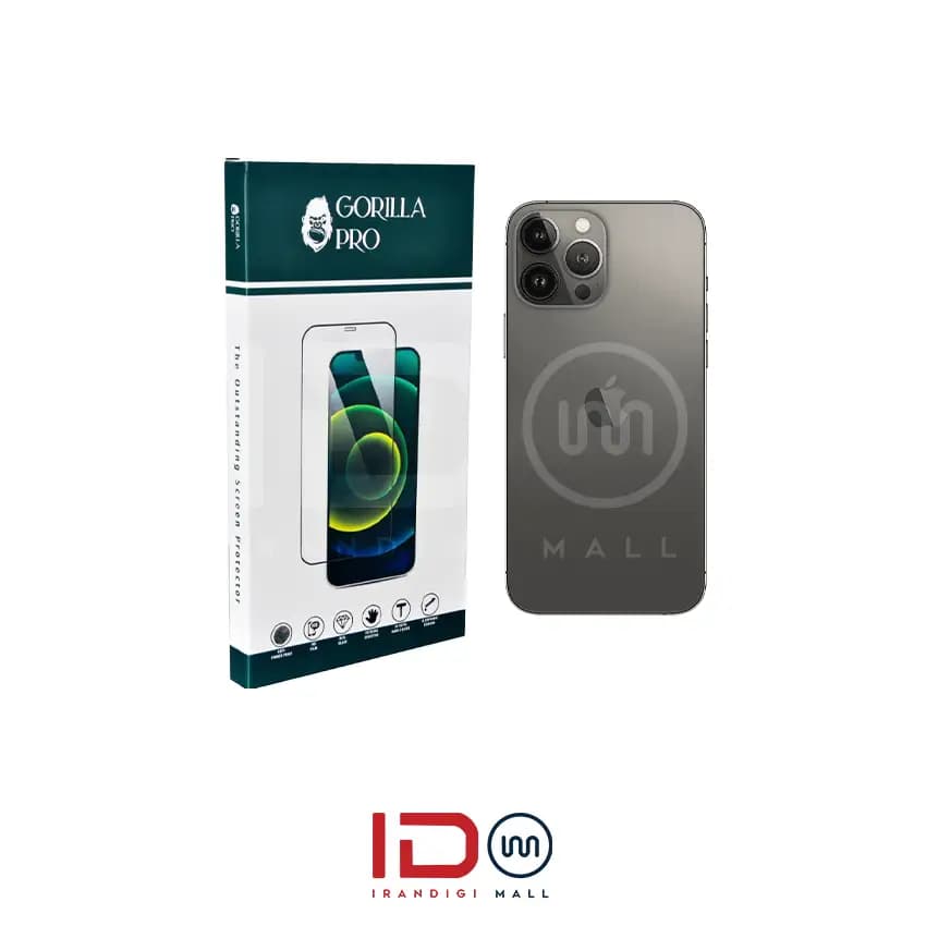گلس و محافظ هیدروژلی (مات) بدنه گوشی اپل مدل iPhone 13 Pro
