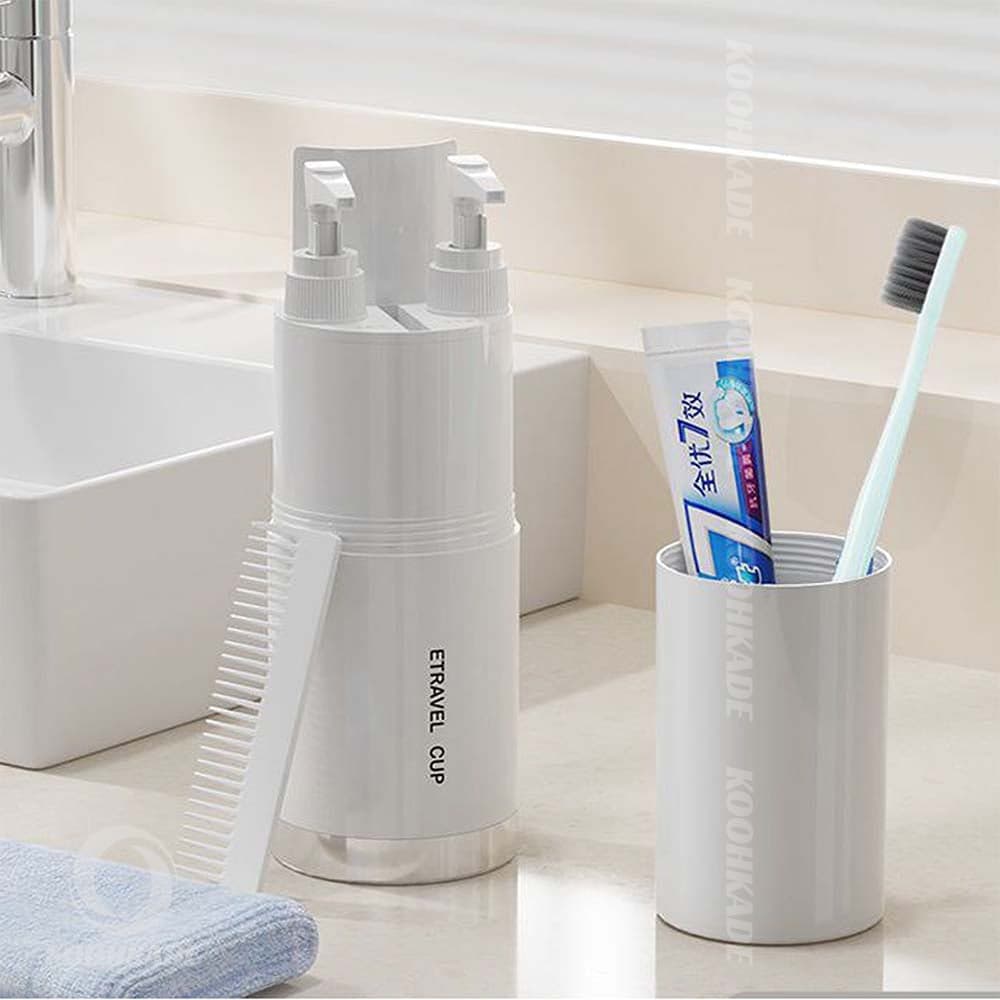 ست بهداشتی 8 تکه WASH CUP ETRAVEL A04-1