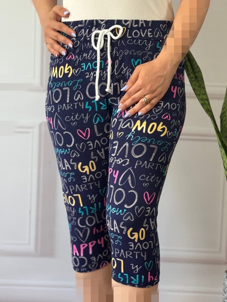 شلوارک طرحدار راشین کد 9055