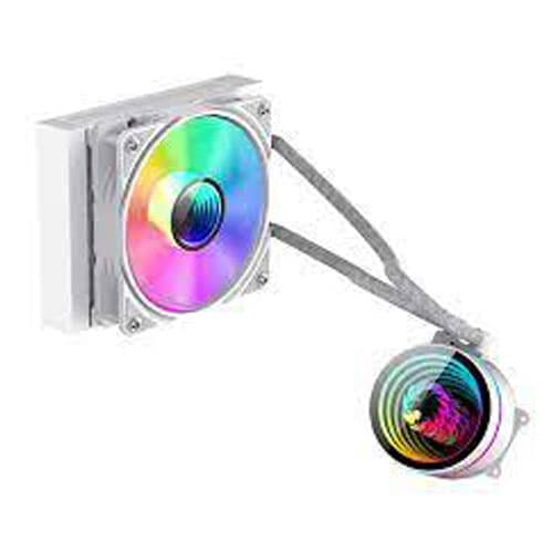 خنک کننده پردازنده گیم مکس Gamemax IceBurg Infinity 120 white رنگ سفید GameMax IceBurg Infinity 120 White Liquid Processor Cooling