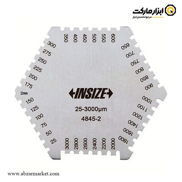 شابلون ضخامت سنج رنگ و پوشش تر اینسایز مدل 2-4845