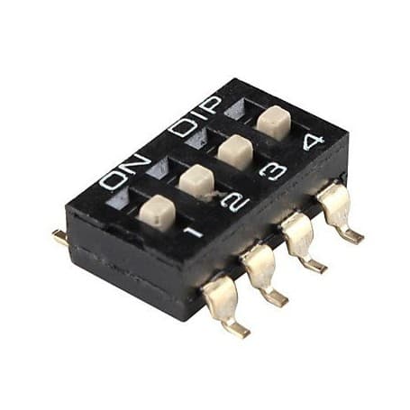 دیپ سوئیچ 4 تایی SMD
