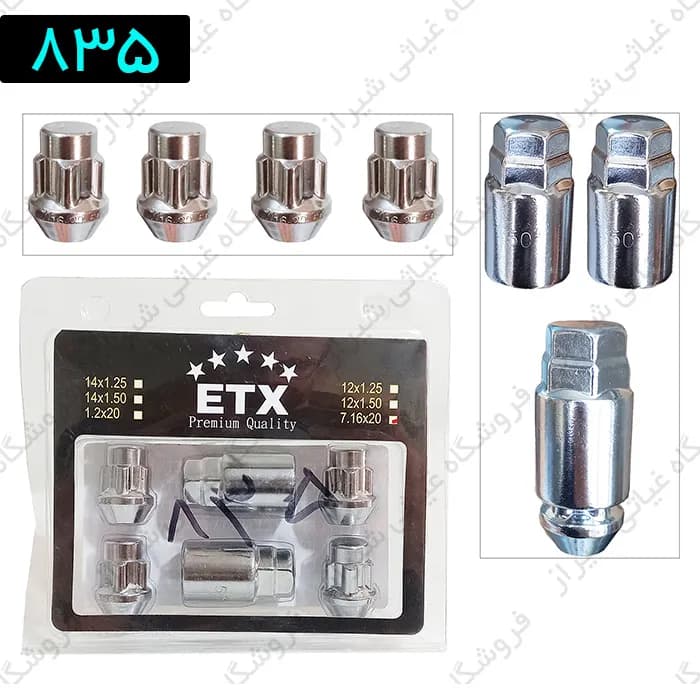 پیچ ضد سرقت اسپرت آریسان برند ETX