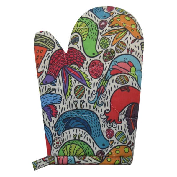 بنیس دستکش طرح پرنده و تخم مرغ