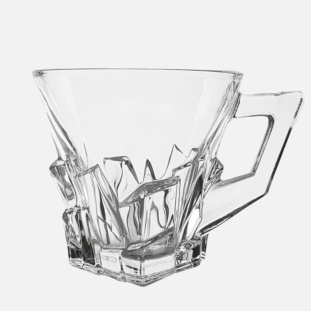 ست فنجان بلور چای خوری رایک یونیک 1172 (6 عددی)