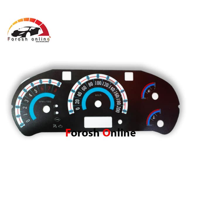 پشت صفحه کیلومتر تیبا مدل آیس