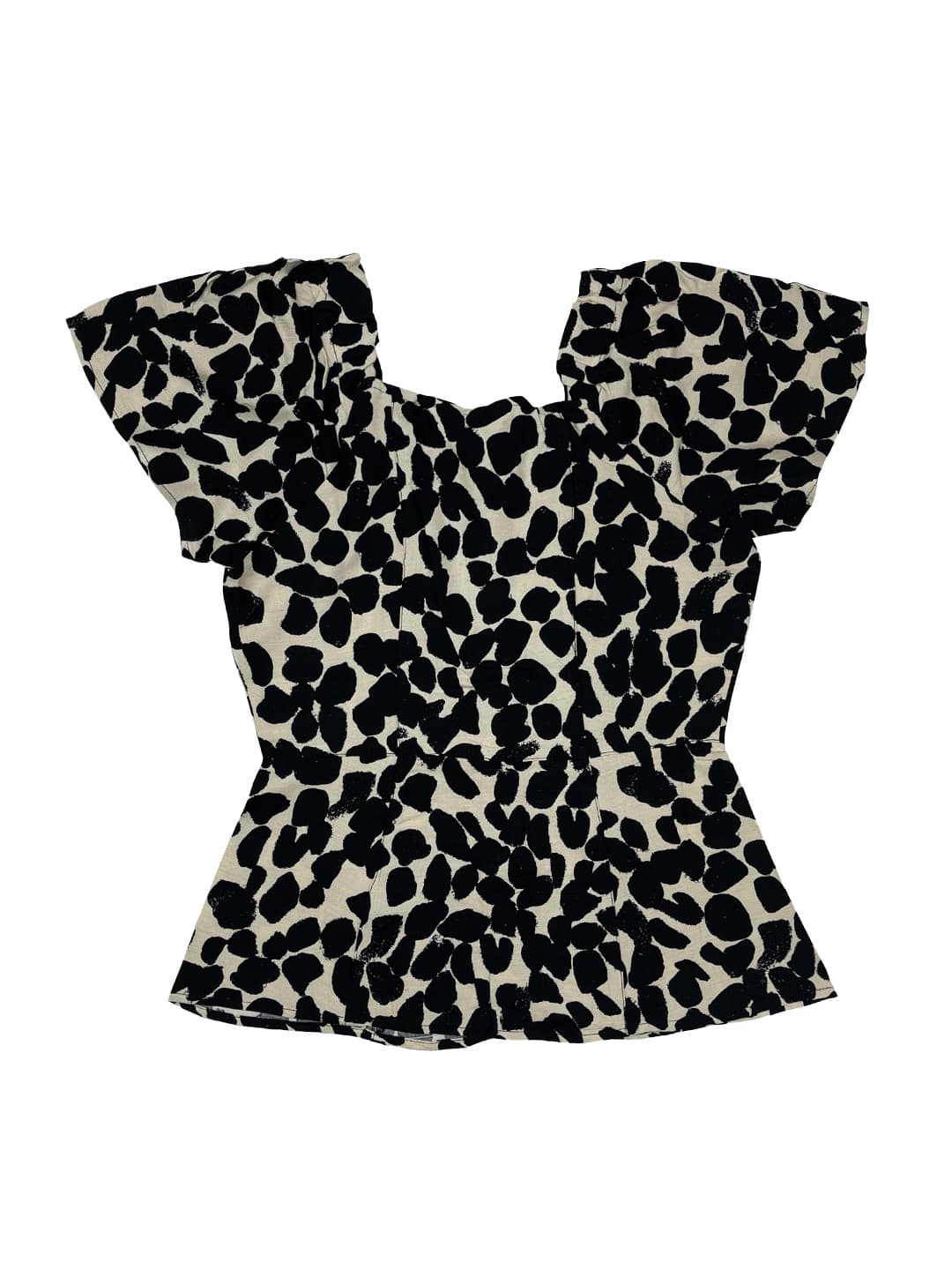 شومیز زنانه طرح دار برند اچ اند ام کد b4077