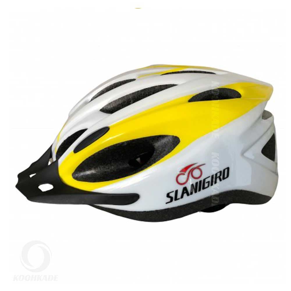 کلاه دوچرخه SLANIGIRO yellow