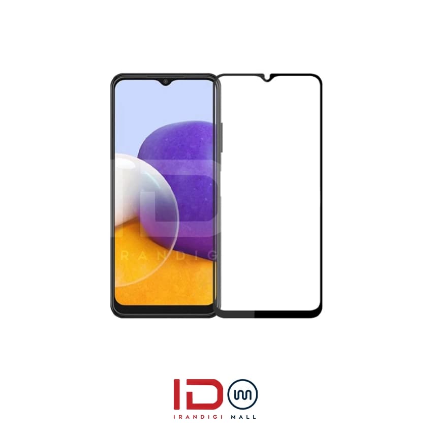گلس شیشه ای تمام صفحه و فول چسب گوشی سامسونگ مدل Samsung A25 برند ردلیبل