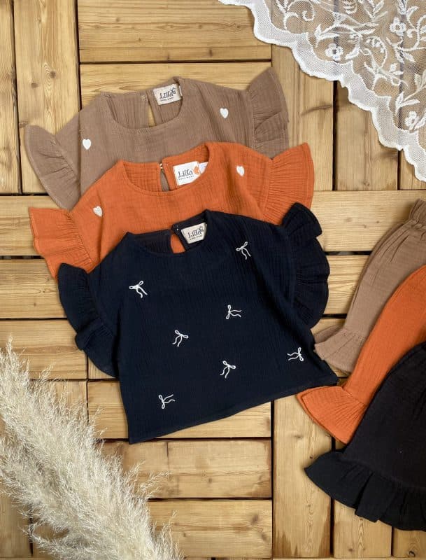 کراپ شلوارک موسلین