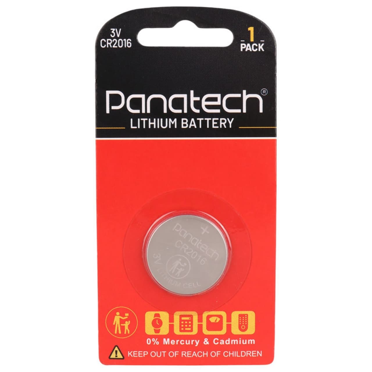 باتری سکه ای پاناتک مدل CR2016