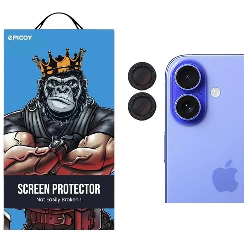 محافظ لنز دوربین گوشی اپل iPhone 16 اپیکوی مدل Chelipa