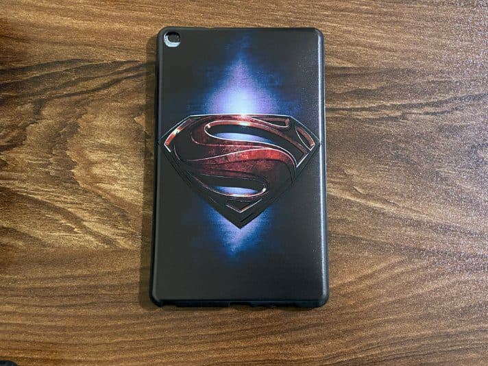قاب طرح دار تبلت لنوو Lenovo TAB M7 7305X طرح سوپرمن
