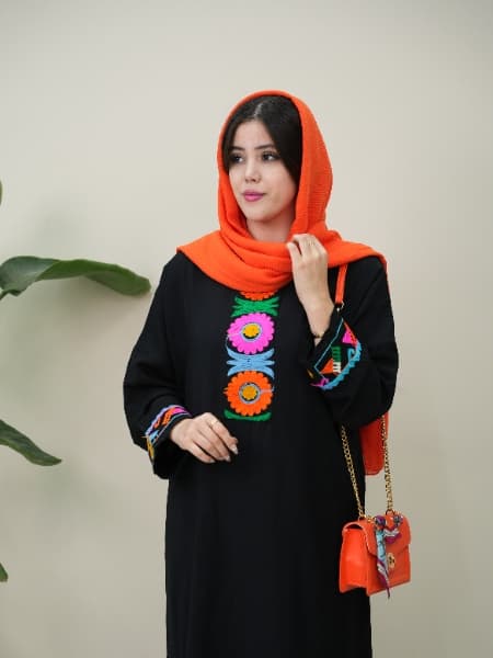 پیراهن خرجکار گلریز کد6190