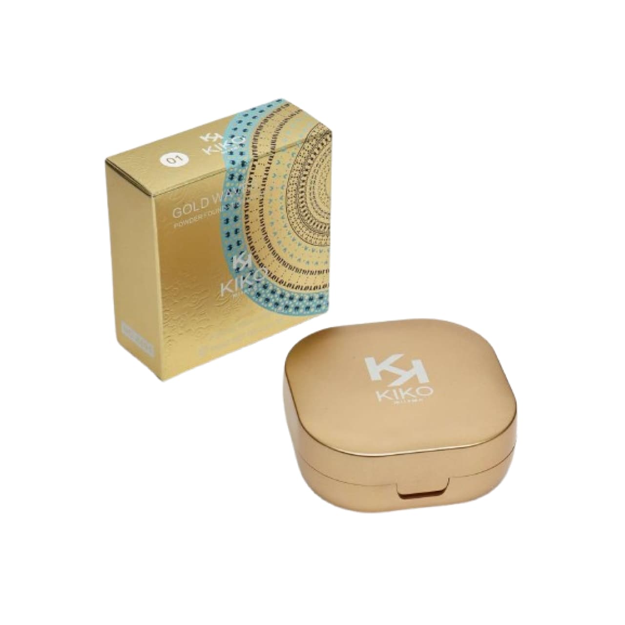 پنکک کیکو مدل gold wave دو طبقه شماره 02 وزن 40 گرم