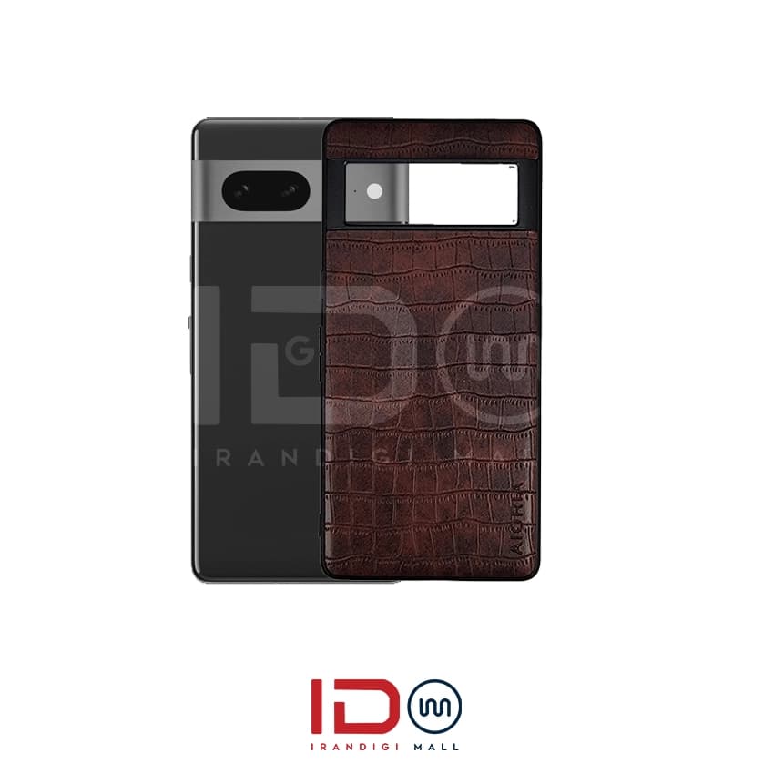 قاب چرمی کروکودیلی گوشی گوگل مدل Google Pixel 7 برند AIORIA