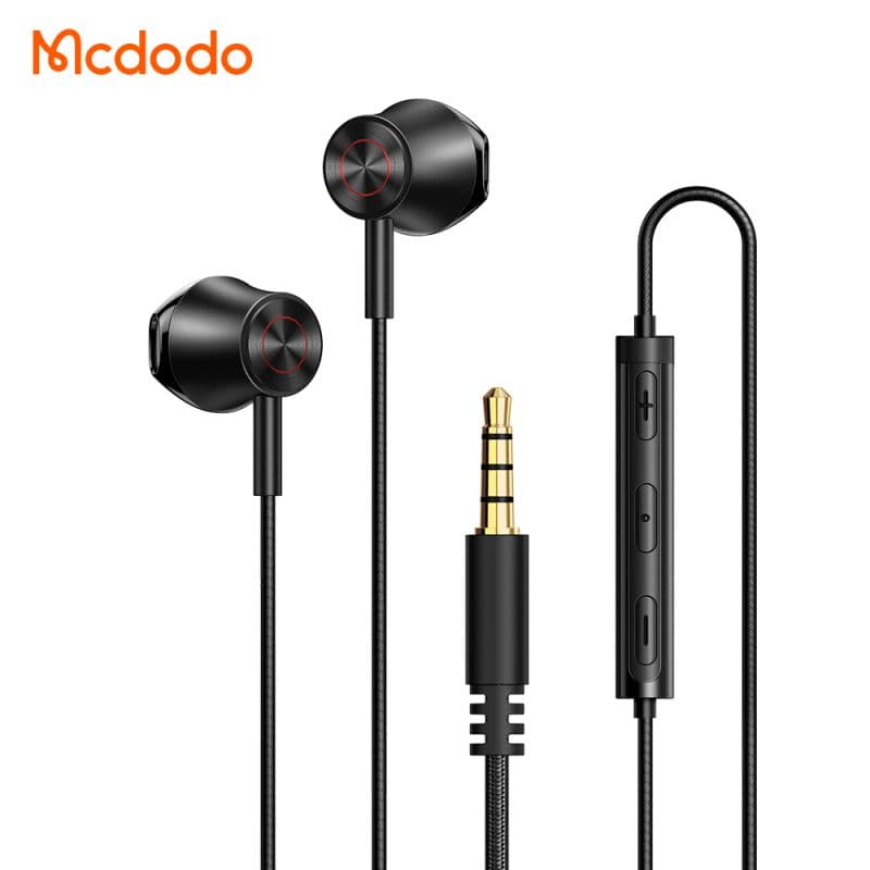 هندزفری سيم دار مک دودو مدل Mcdodo HP-4060 پورت ورودی جک 3.5 میلمتری