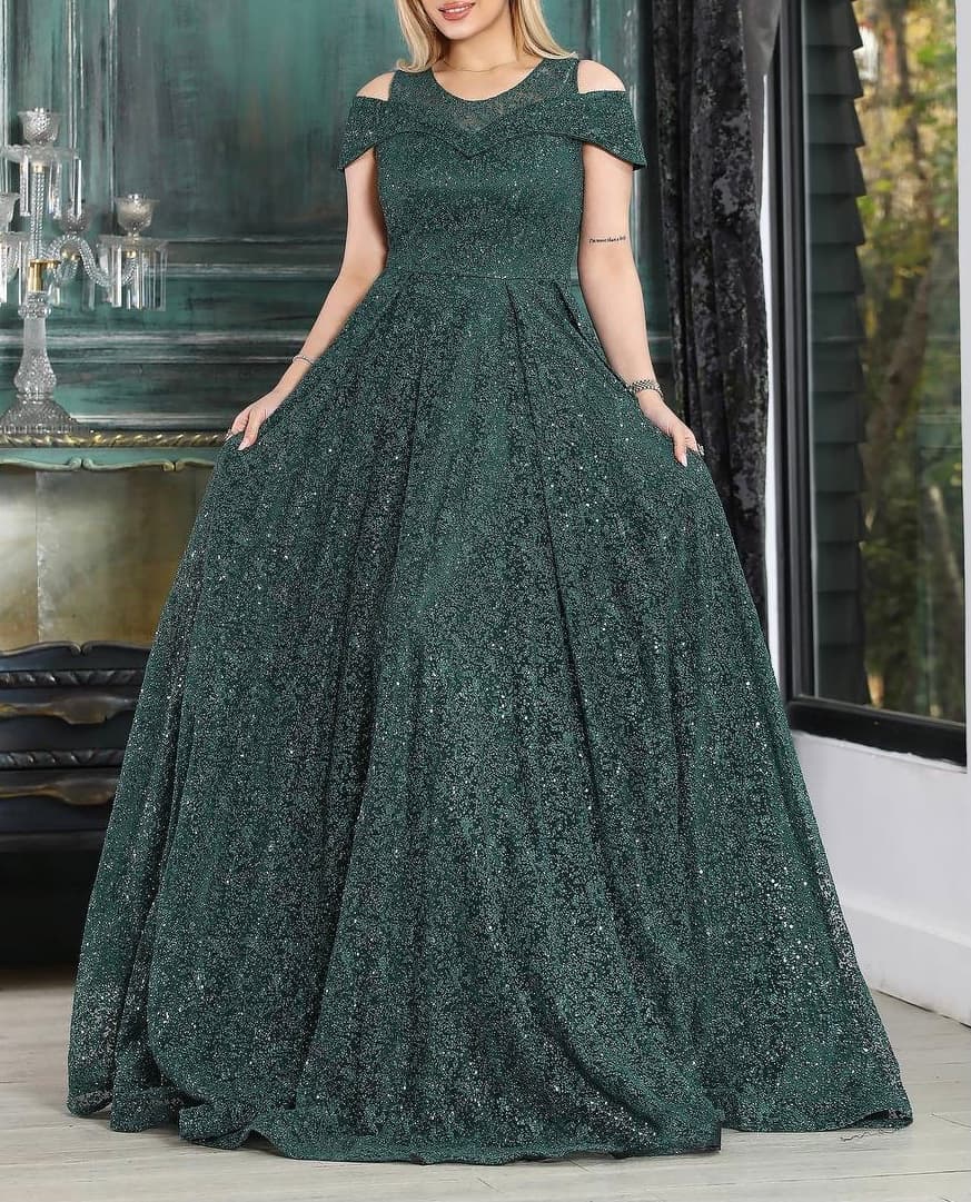 لباس مجلسی و شب ماکسی مدل سارای ٣