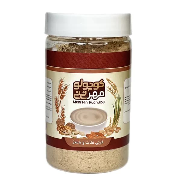 فرنی غلات و پنج مغز