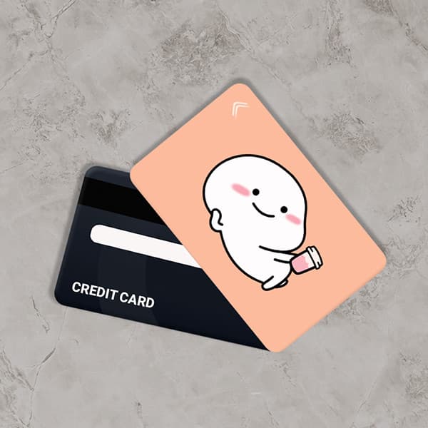 استیکر کارت بانکی طرح استیکر پنتول کد CAA434-K