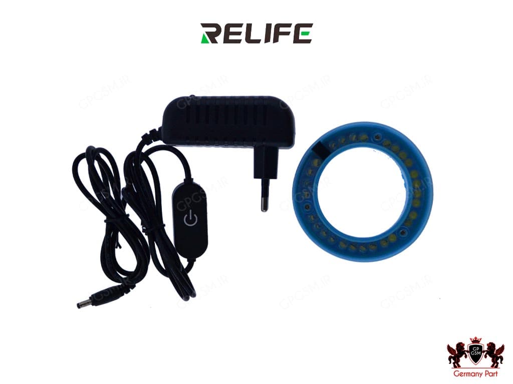 چراغ و محافظ لنز لوپ ریلایف-MICROSCOPE LED LIGHT RL-33D