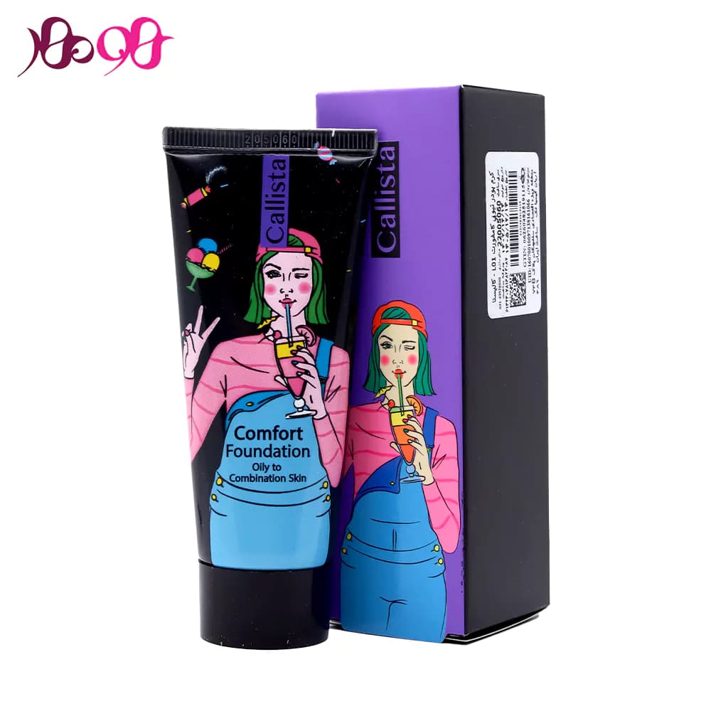 کرم پودر کامفورت کالیستا شماره L02