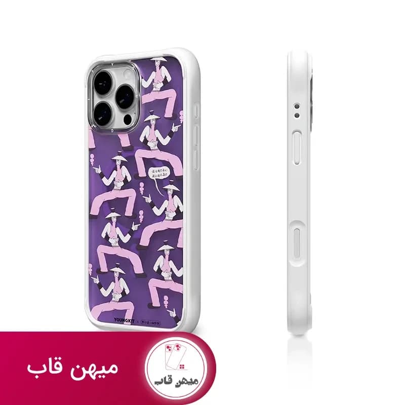 قاب Youngkit یانگ کیت Wild Magnetic Suction Series سفید - کد (۱۰۱۸۲۰)