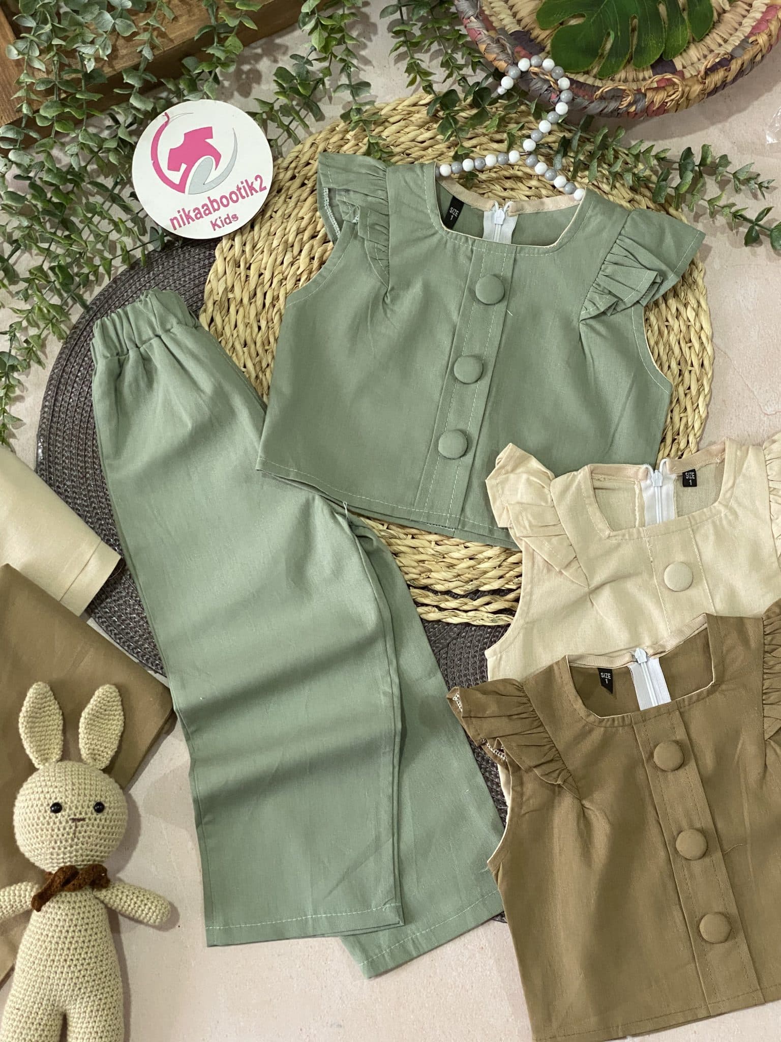 کراپ شلوار سه دکمه