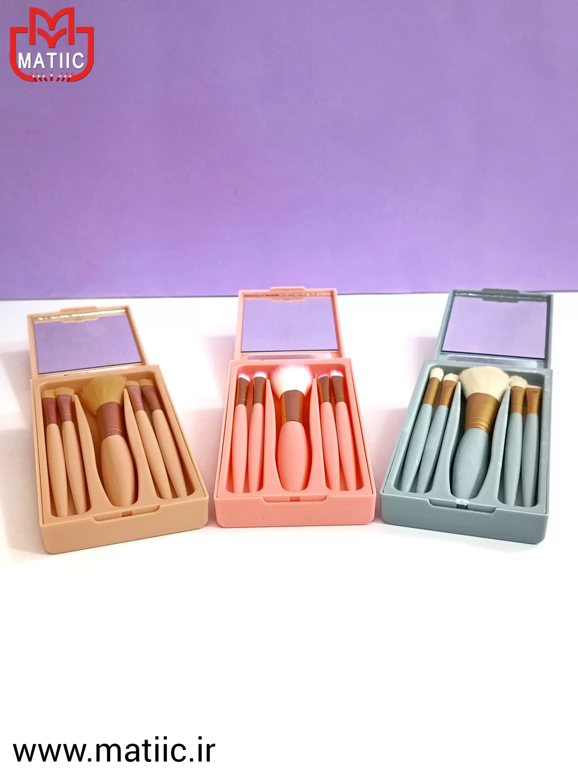 پک براش آینه دار 5تکه