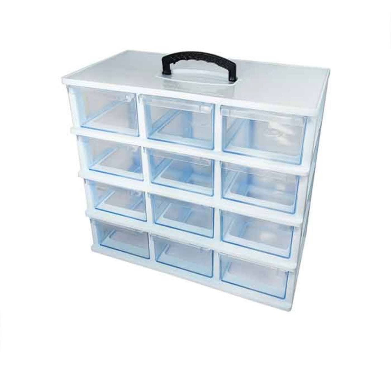 جعبه مگازین قطعات 12 خانه بزرگ