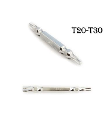 نوک و سری پیچ گوشتی T20 و T30 کوتاه 6.5 سانت OKEWAY