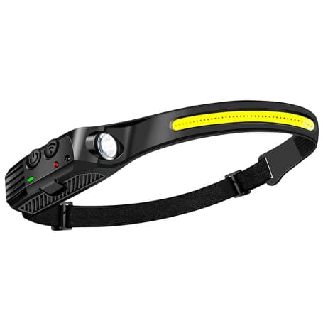 چراغ پیشانی شارژی COB ژله ای سنسور دار مدل W689