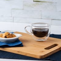 فنجان قهوه خوری دو جداره کاراجا Pia حجم 100 میلی