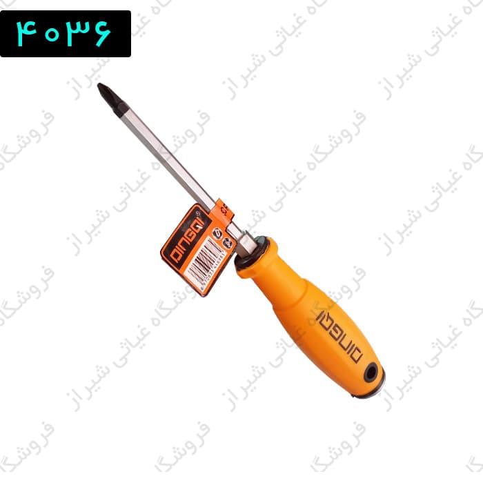 پیچ گوشتی 4سو 4اینچ دینچی