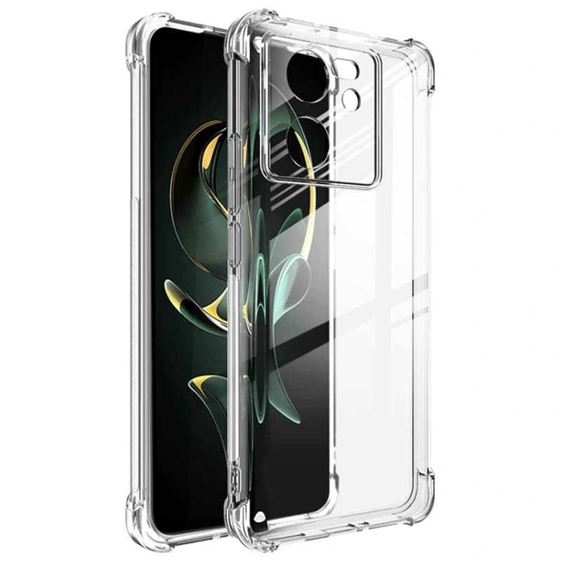 گارد شفاف ایربگ دار برای گوشی Xiaomi 13T / 13T Pro مدل ژله ای محافظ لنزدار