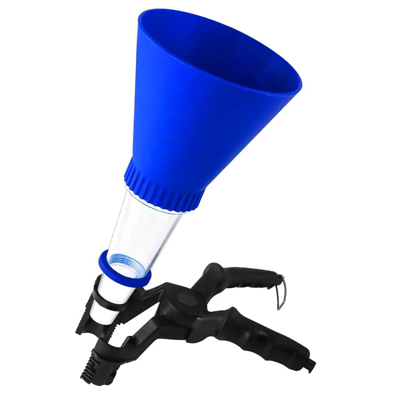 قیف اتوسرویس آبی