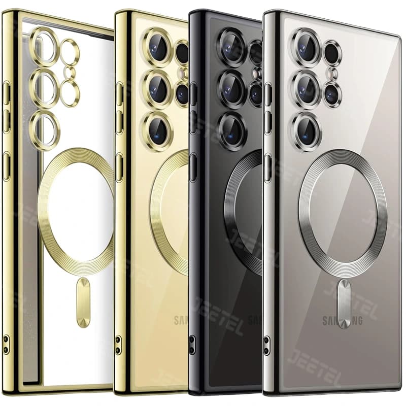 قاب الکتروپلیتینگ MagSafe برای گوشی Samsung Galaxy S22 Ultra