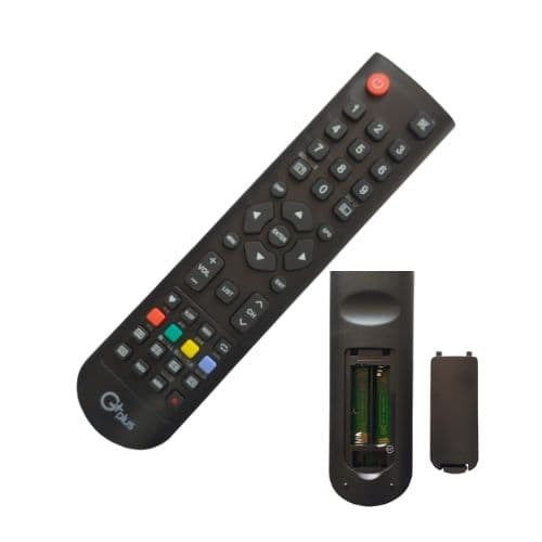 ریموت کنترل تلویزیون جی پلاس Gplus مدل ته گرد ۰۳۲۱