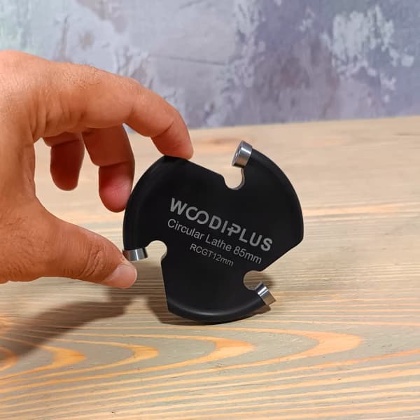 چوب ساب دیسکی الماسه تعویضی 85 میلیمتر 3 الماسه WOODIPLUS