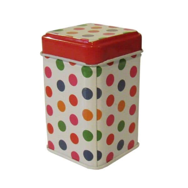 آپامه قوطی درب دار طرح دار کوچک