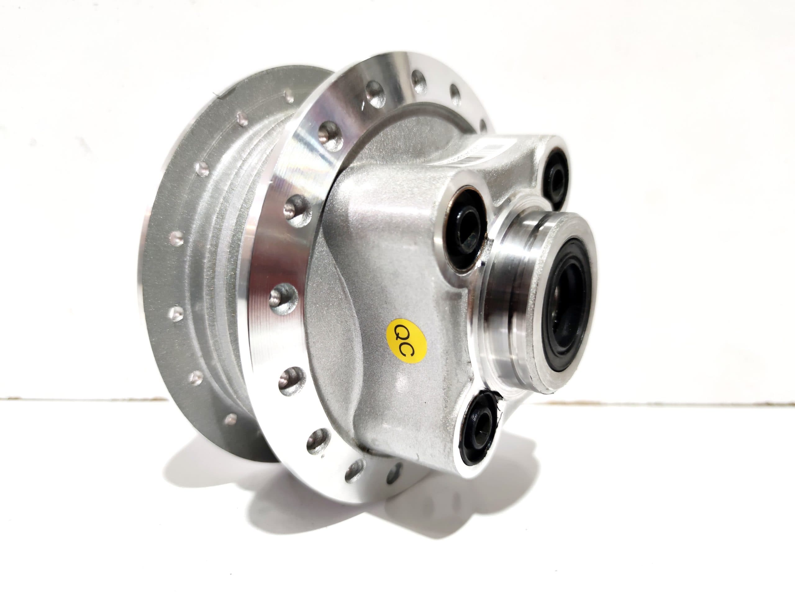 توپی عقب سه بلبرینگ دور استیل